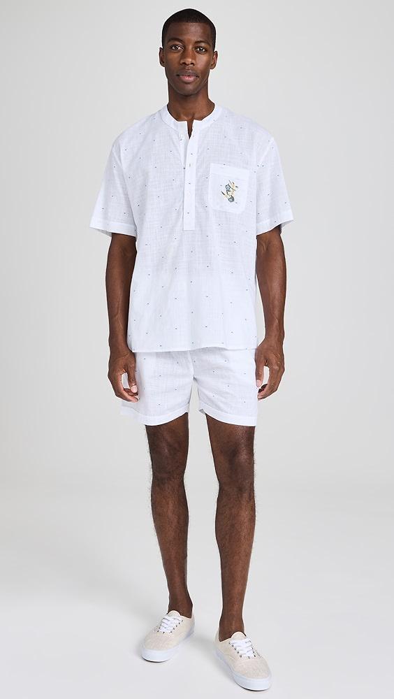 Fanm Mon Alper Linen Shorts 6" | Shopbop Product Image