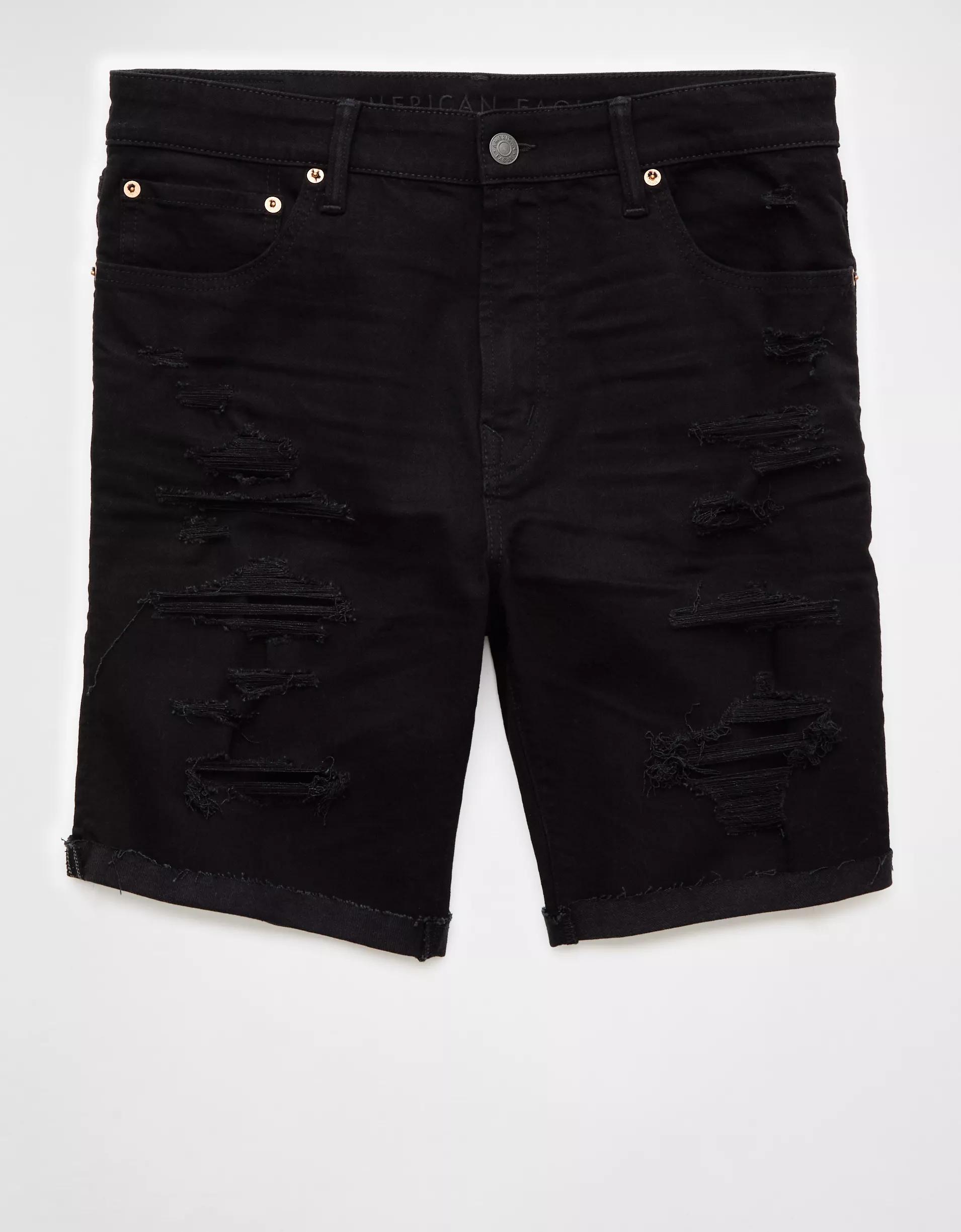 AE 9" AirFlex+ Patched Denim Short Product Image