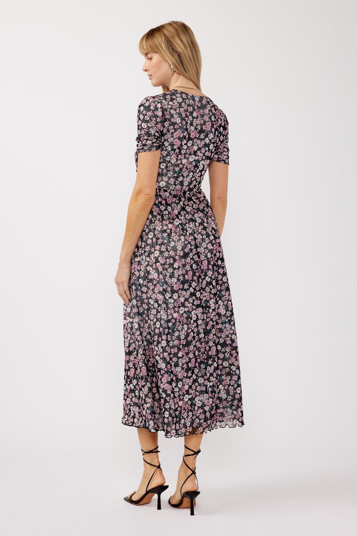 Jacey Reversible Floral Midi Dress Product Image