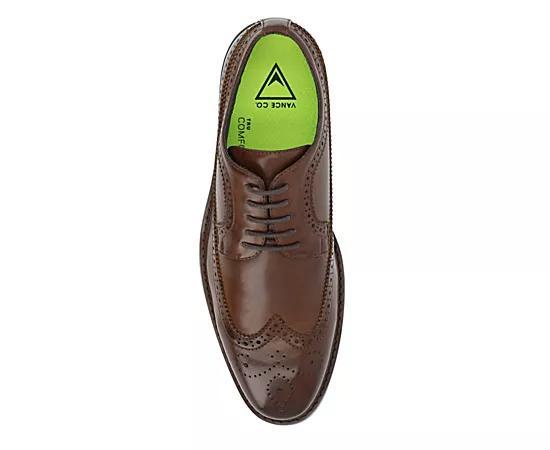 VANCE Gordy Tru Comfort Foam Mens Wingtip Dress Shoes Product Image