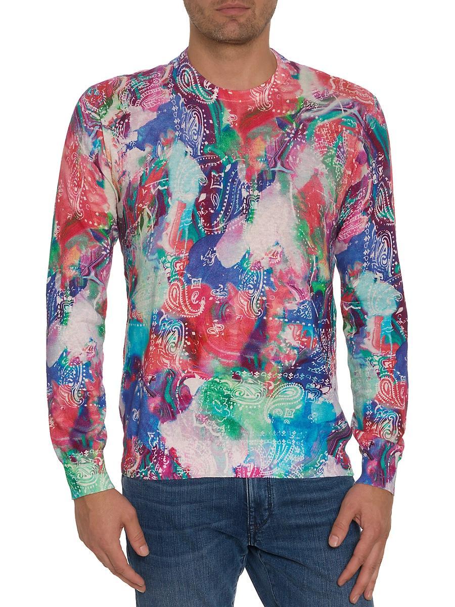 Mens Night Gallery Paisley Sweater Product Image
