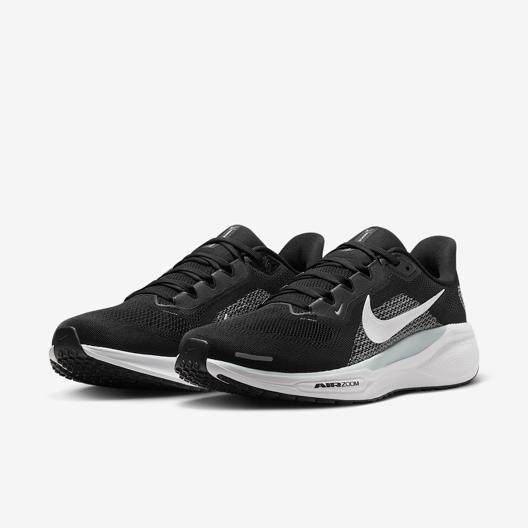 Las Vegas Raiders Pegasus 41 Men's Nike NFL Road Running Shoes Product Image