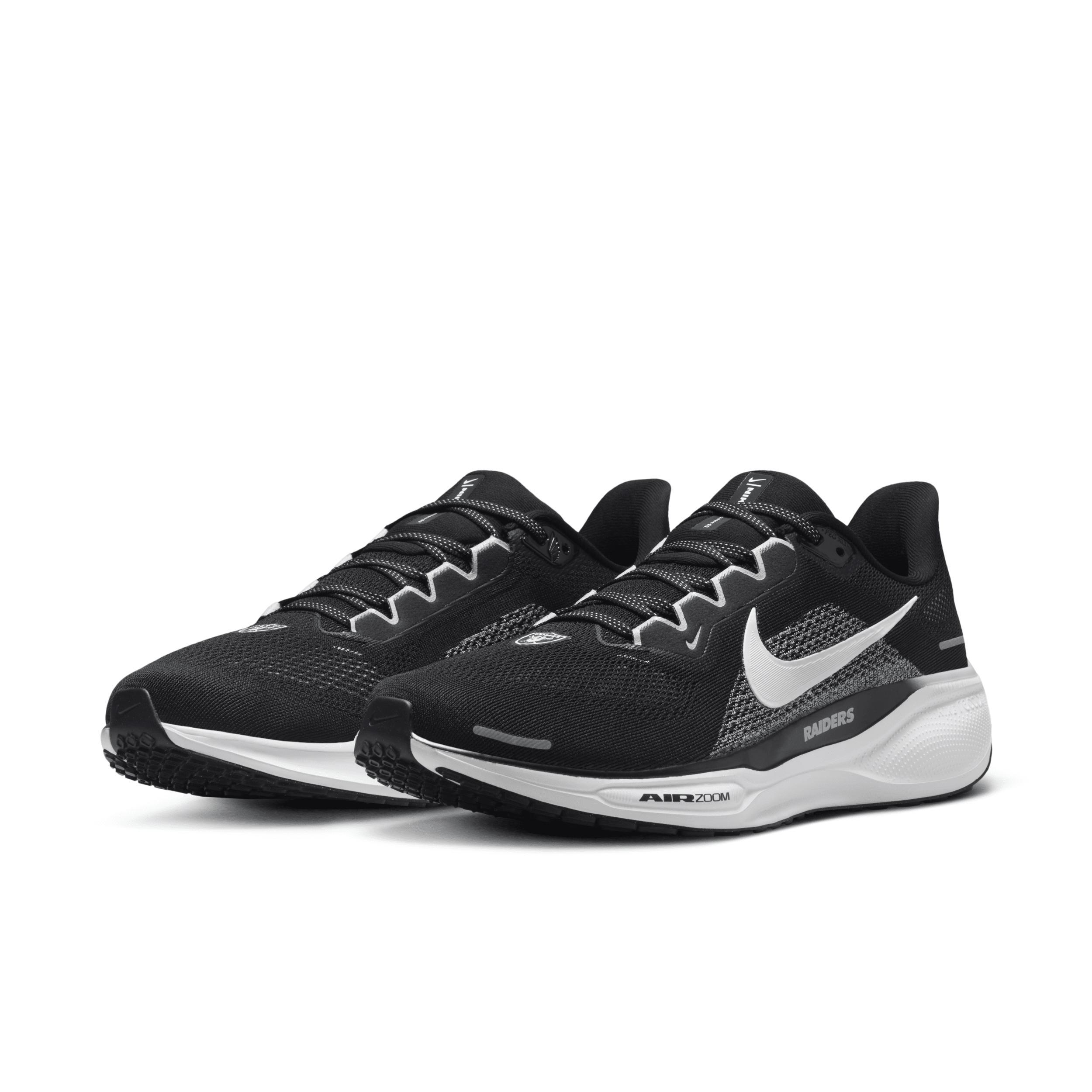 Nike Men's Pegasus 41 NFL Las Vegas Raiders Road Running Shoes Product Image