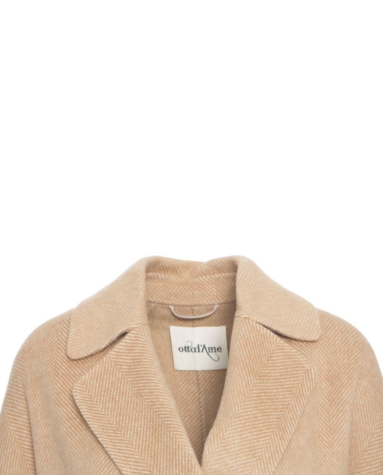 Coat with waist belt Product Image