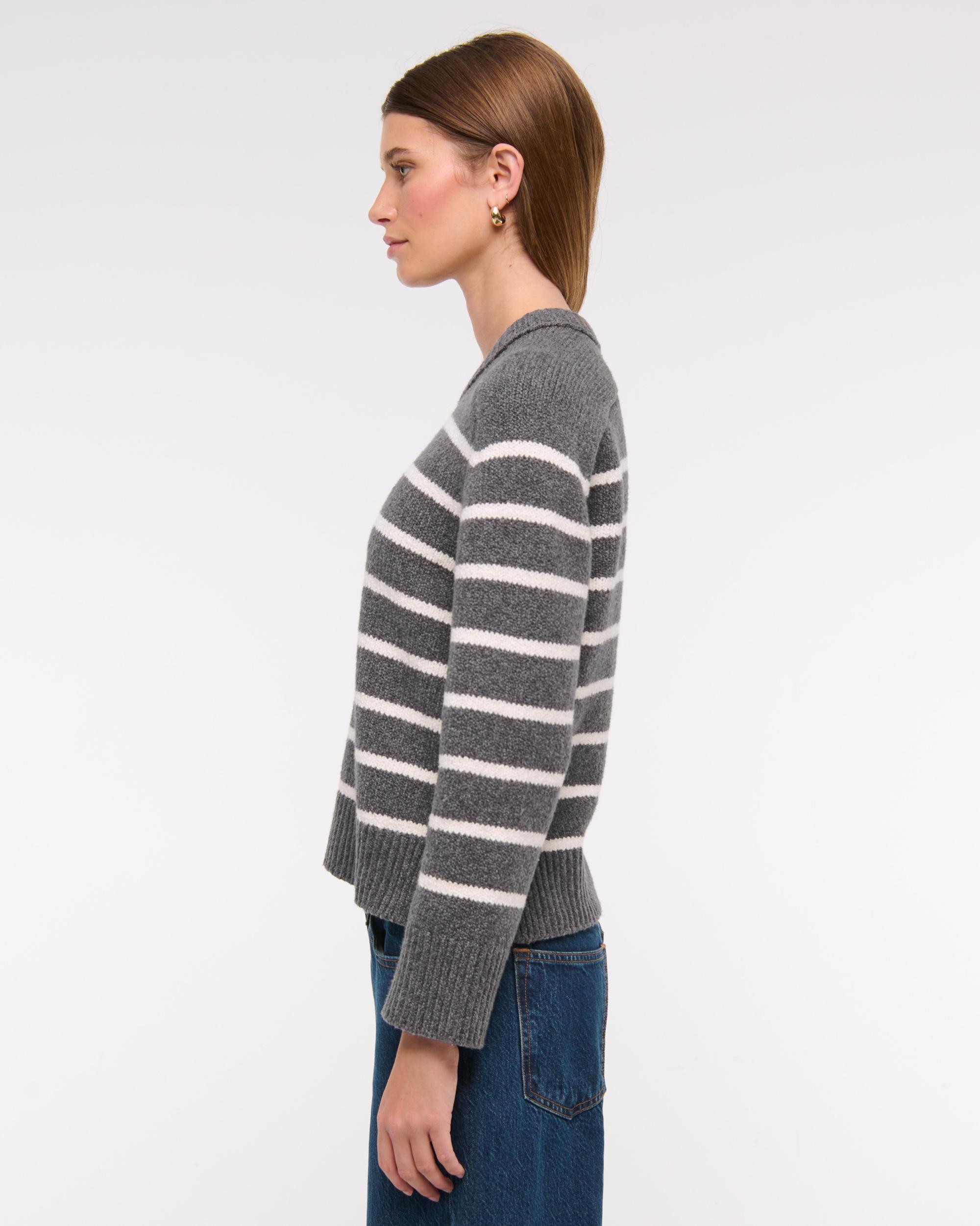 The A&F Madeline Textural Crew Sweater Product Image