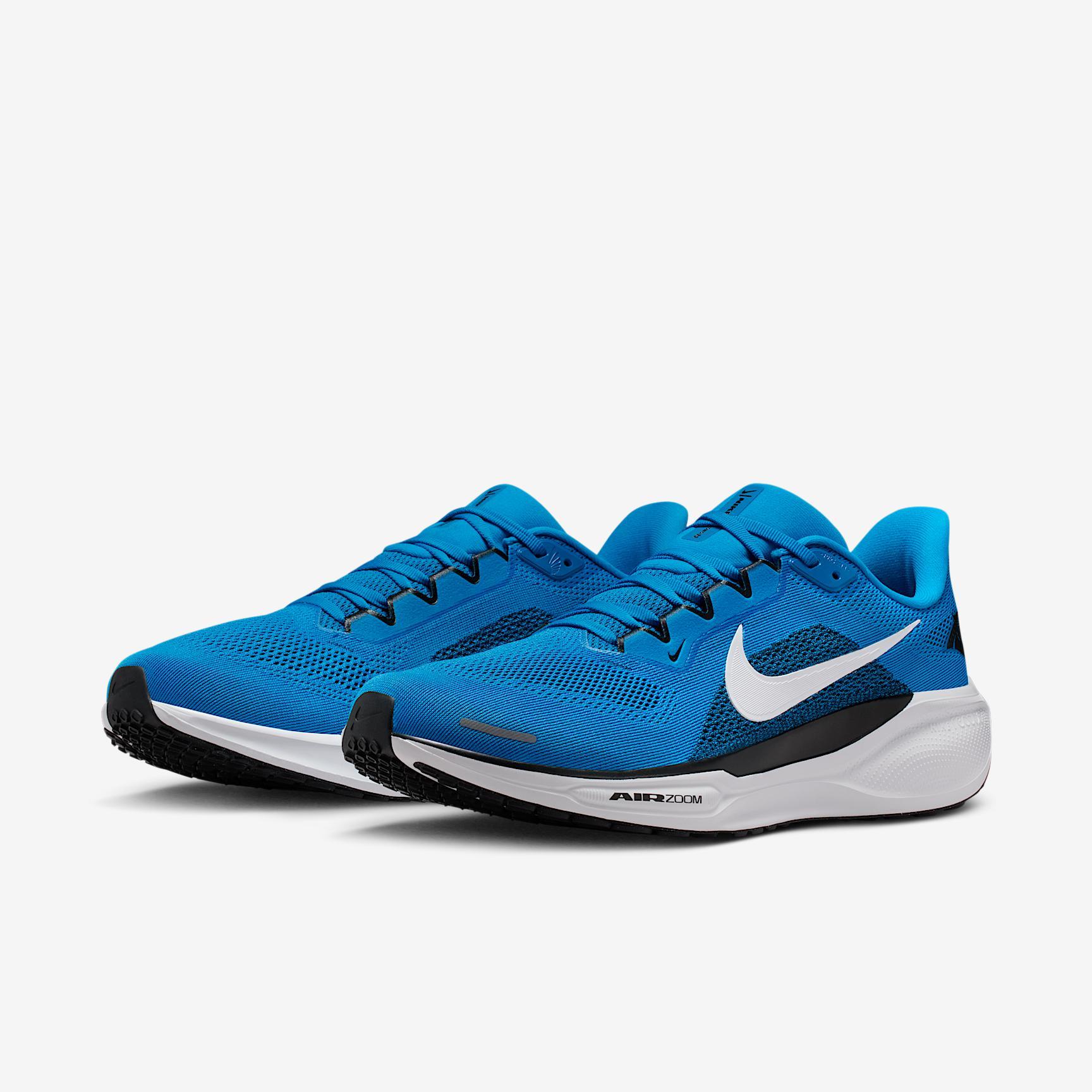 Carolina Panthers Pegasus 41 Men's Nike NFL Road Running Shoes Product Image