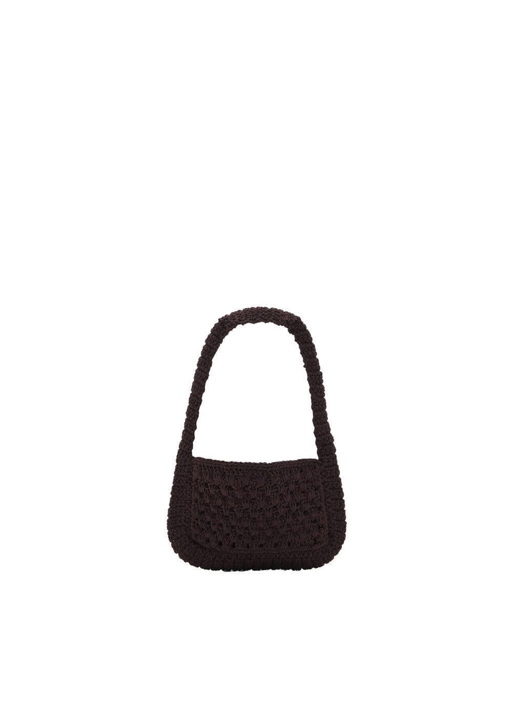 Crochet handbag - Women | MANGO USA Product Image