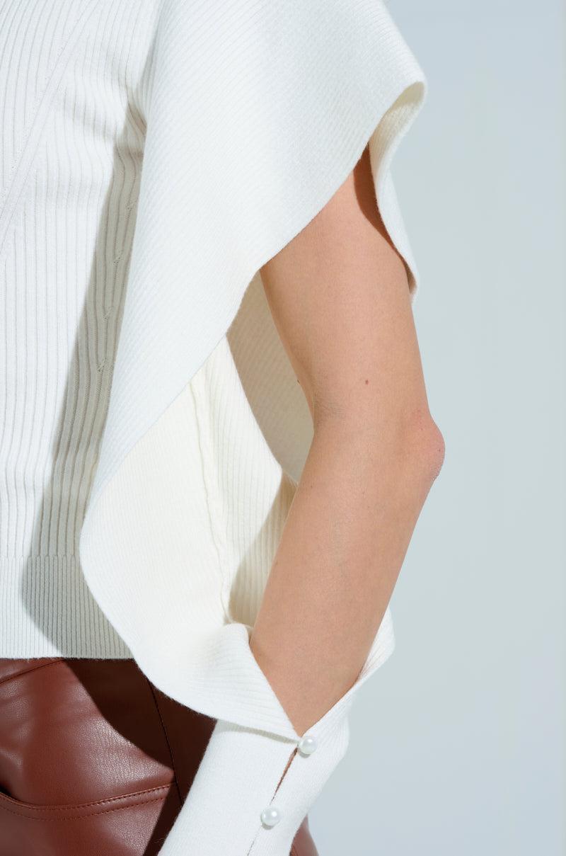CLARISSA OPEN SLEEVE SWEATER Product Image