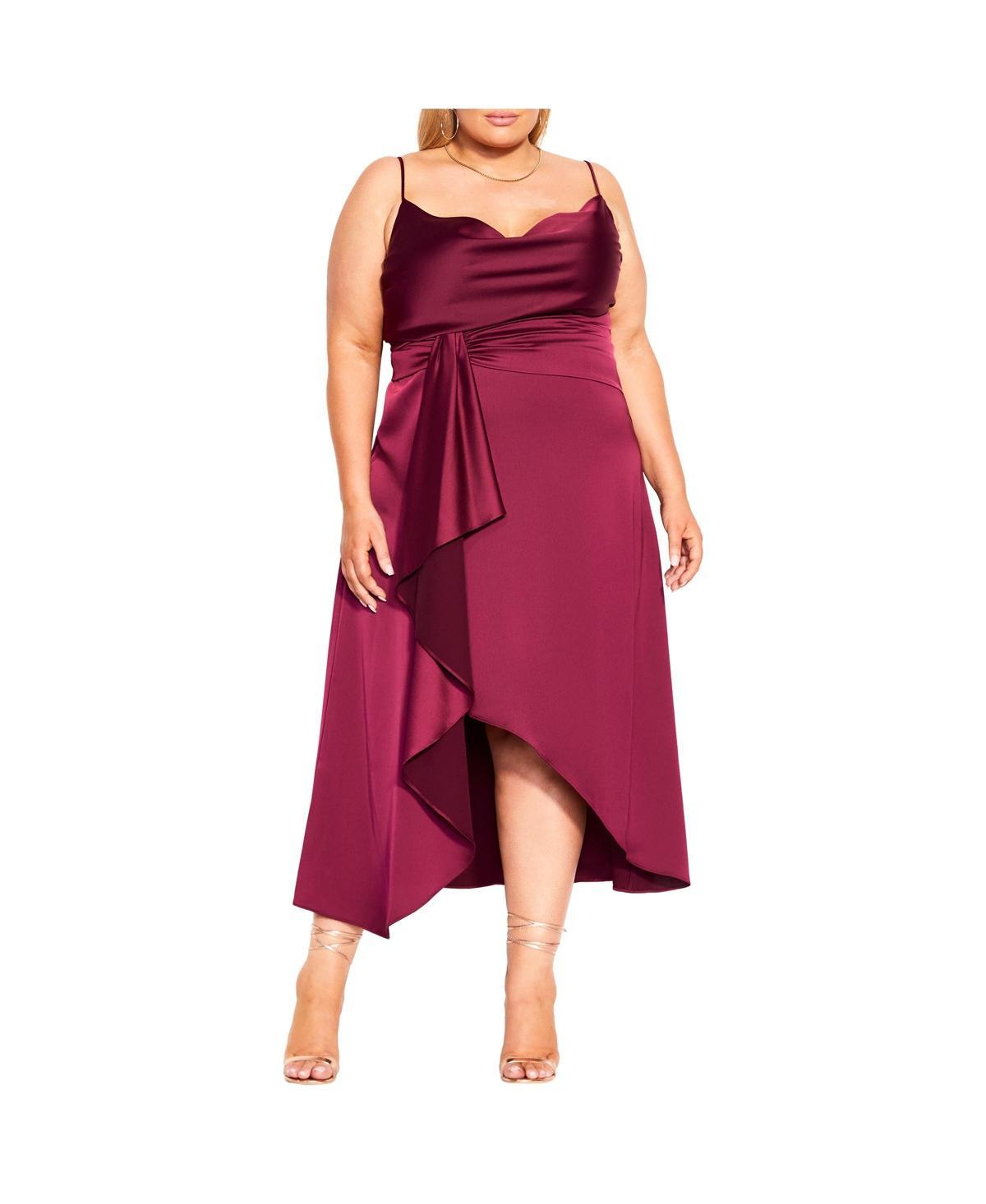 City Chic Womens Simplicity Dress Product Image