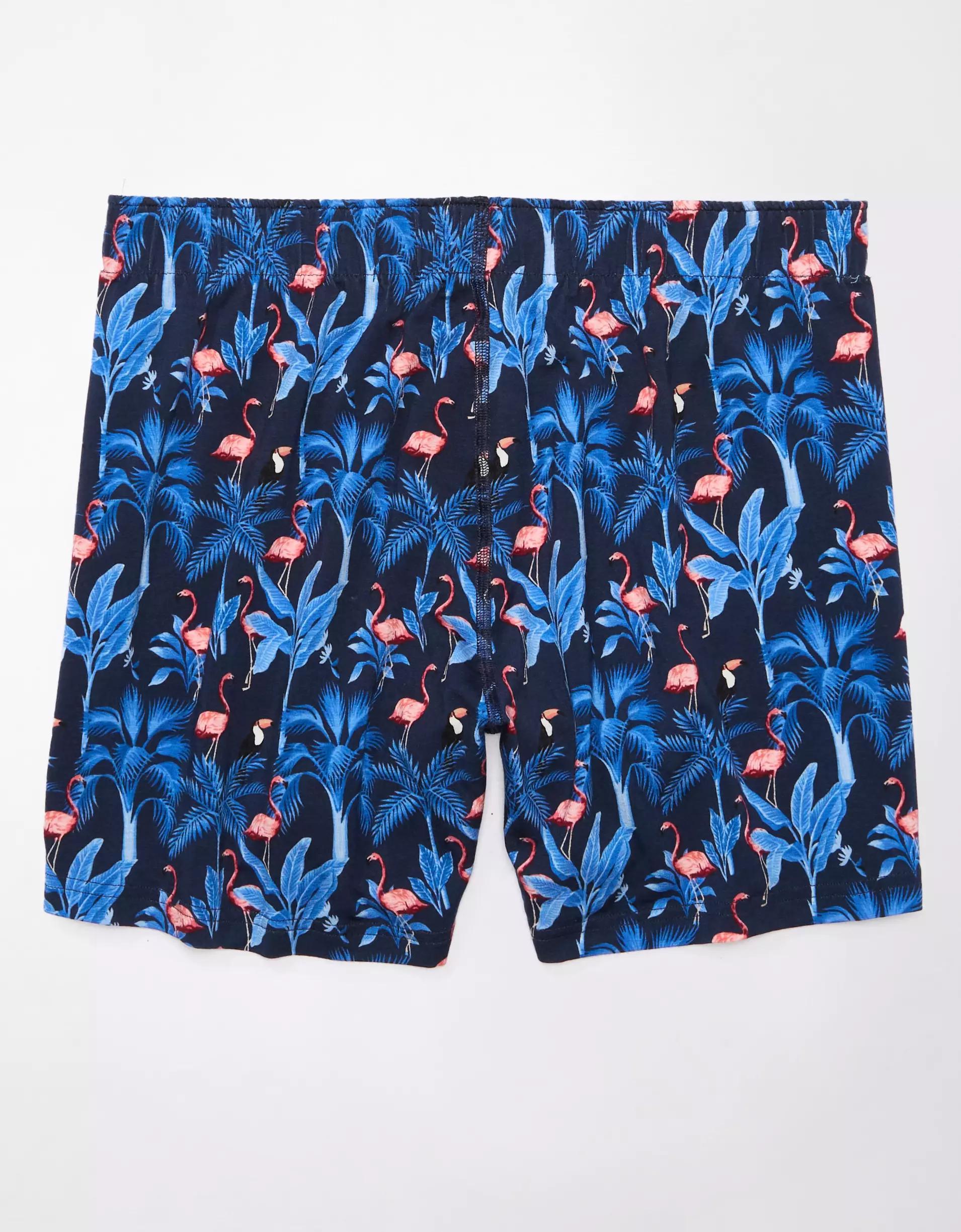 AEO Men's Houndstooth Slim Knit Ultra Soft Boxer Short Product Image