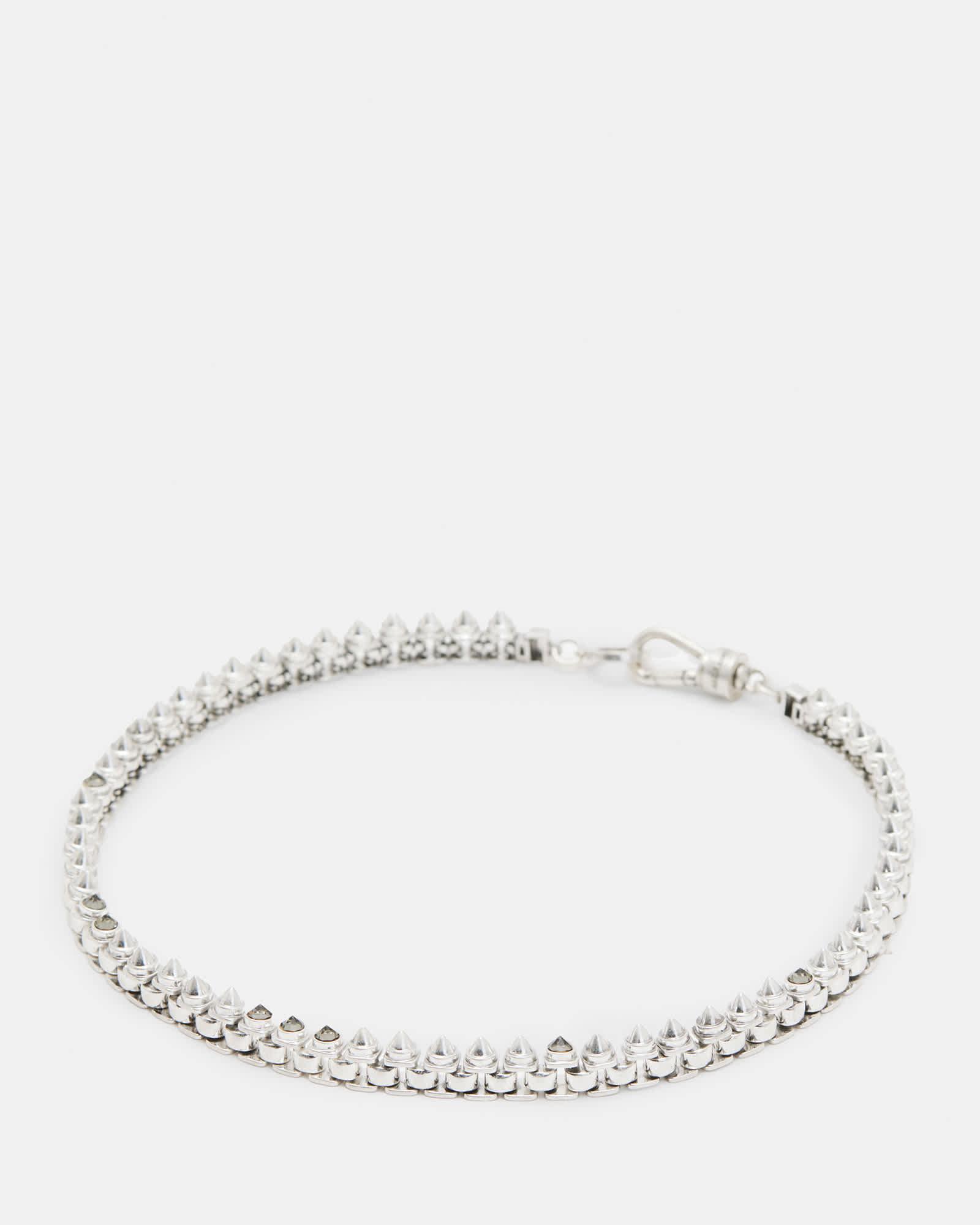 Bobbie Box Chain Studded Necklace Product Image
