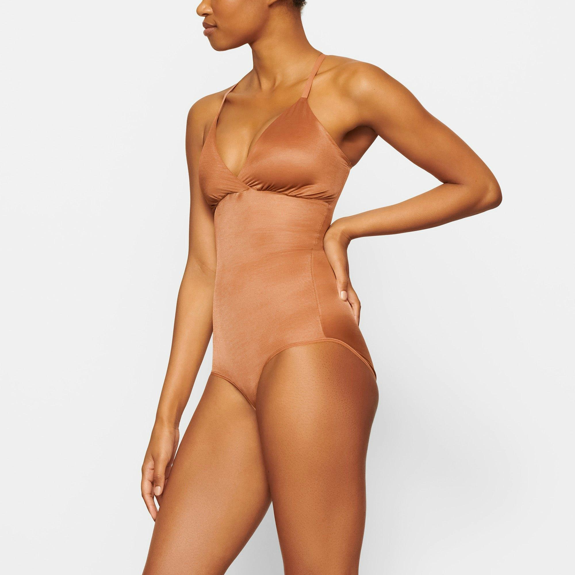 SIMPLY BARE HIGH-WAISTED SHORTIE | BRONZE Product Image