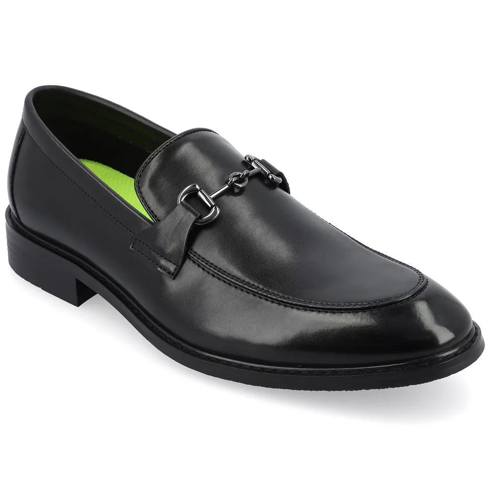 VANCE Rupert Men's Tru Comfort Foam Slip-on Bit Loafers, Size: 11.5, Black Product Image