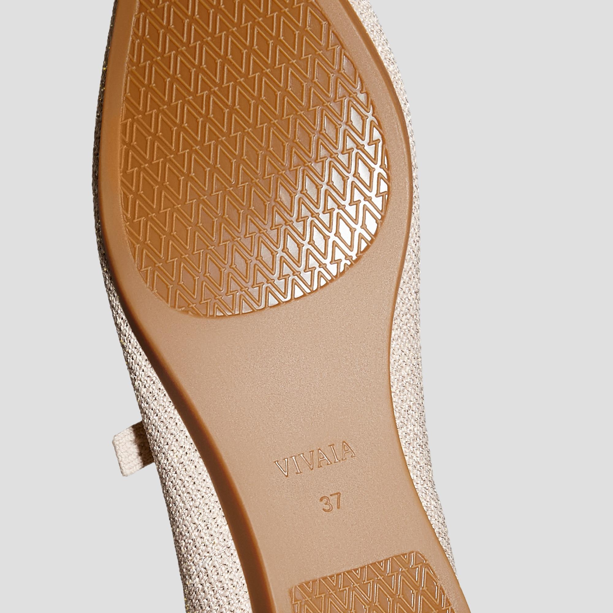 Pointed-Toe V-Strap Mary-Jane Flats (Aria Mary-Jane) Product Image