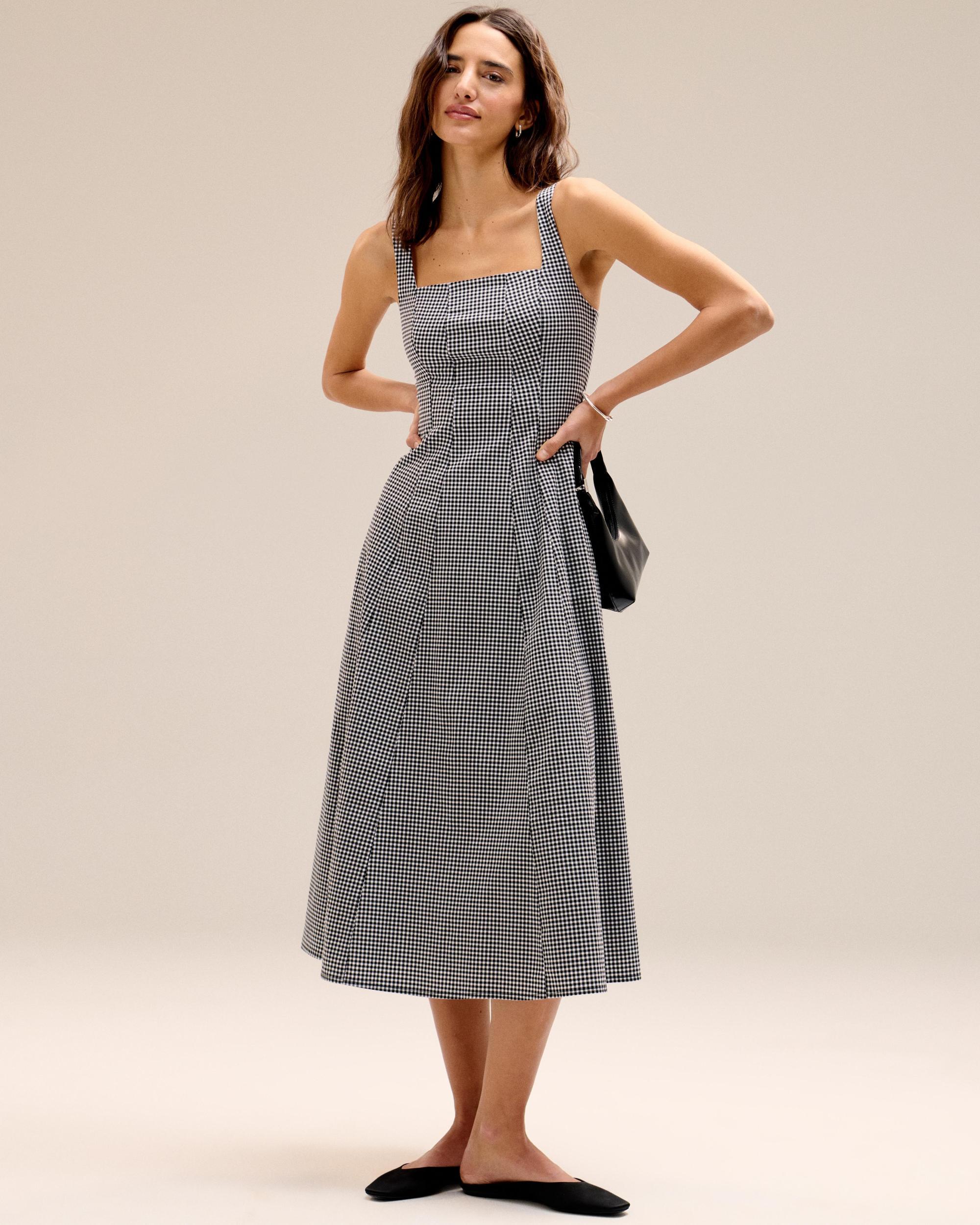 The A&F Mila Midi Dress Product Image