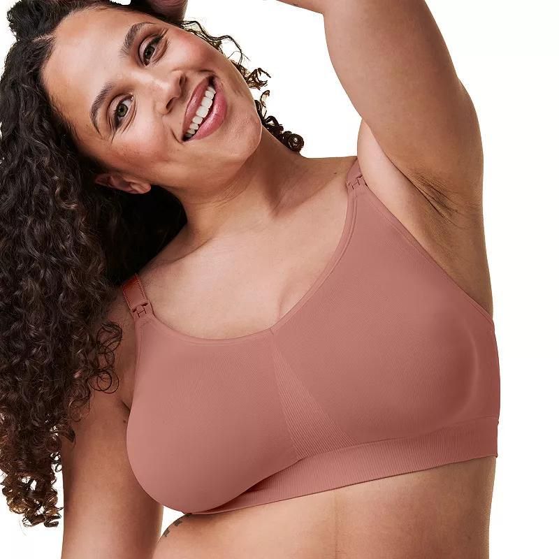 Bravado! Designs Women's Body Silk Seamless Nursing Bra - Cameo S: Recycled Nylon, Wireless, Padded, Adjustable Closure Product Image
