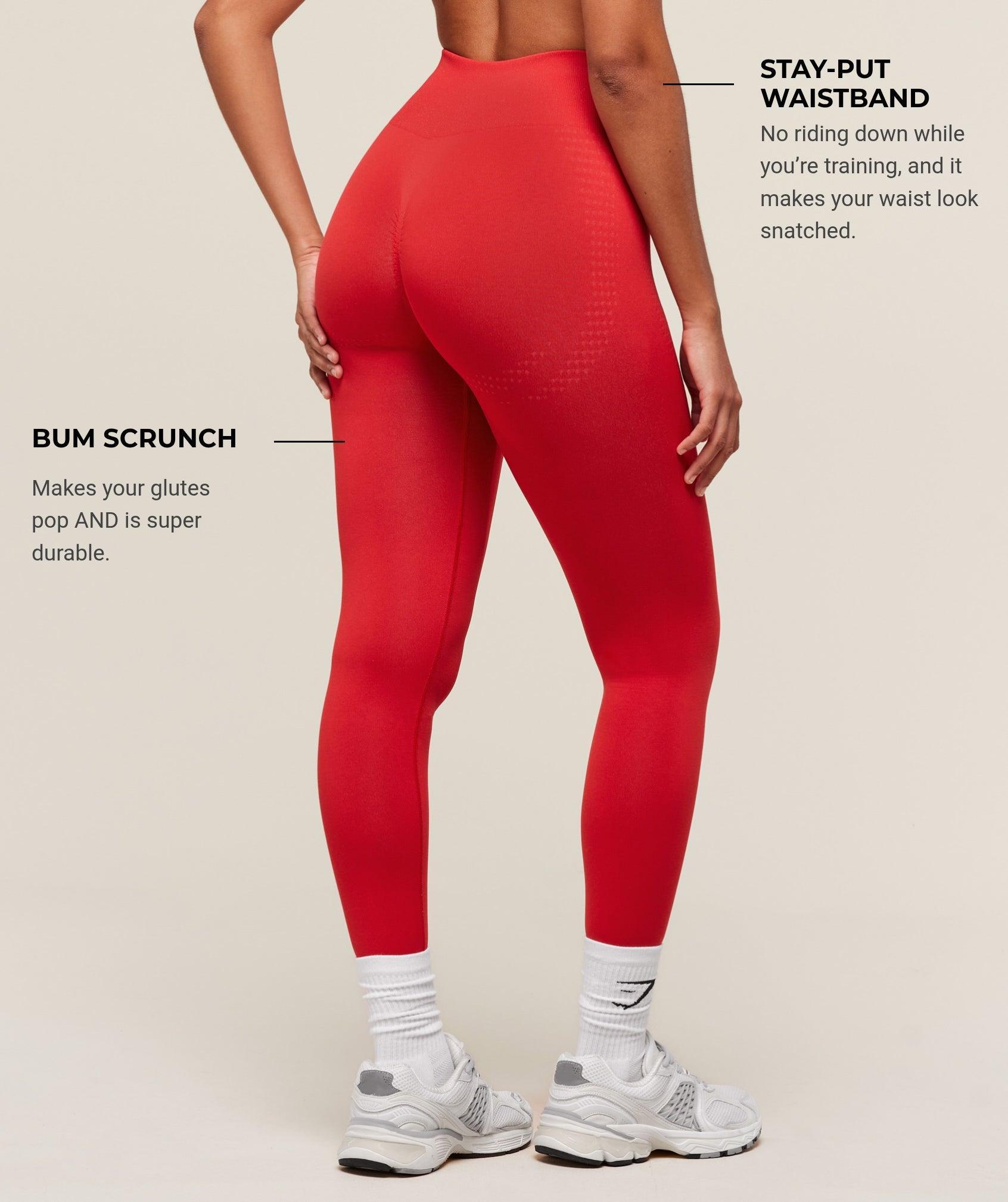 Gymshark Vital Soft Legging - Velocity Red Female Product Image