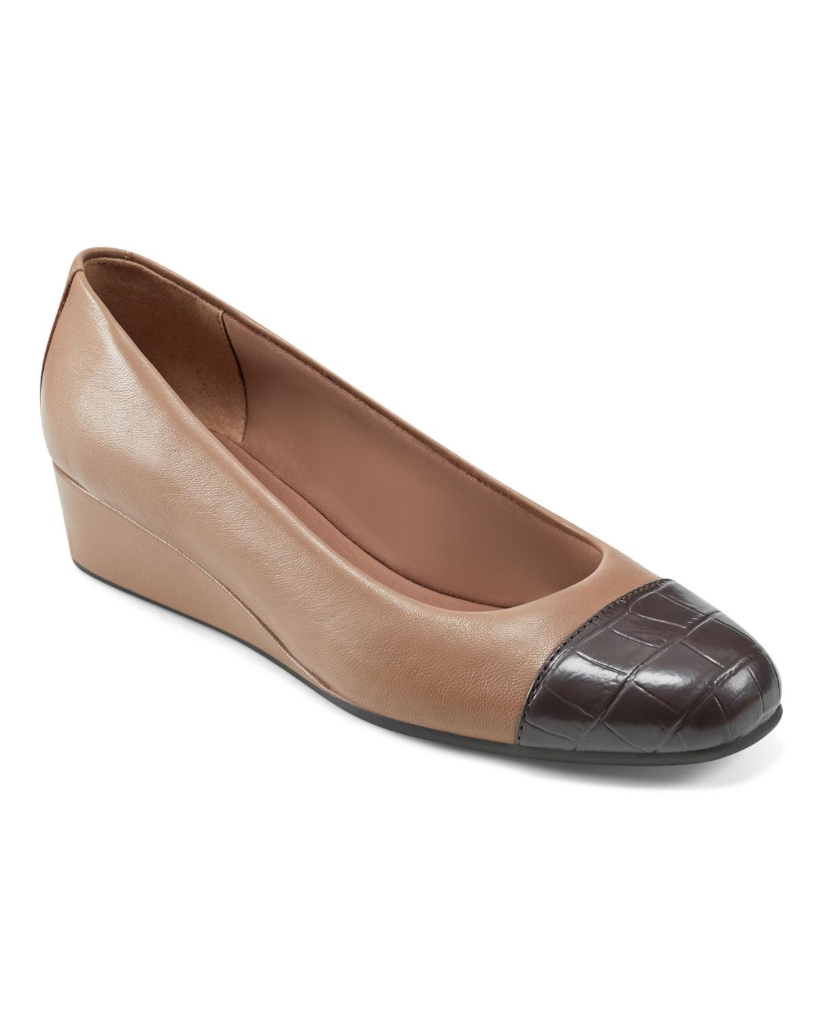 Easy Spirit Gracey Women's Low Wedge Dress Pumps, Size: 5, Blue Product Image