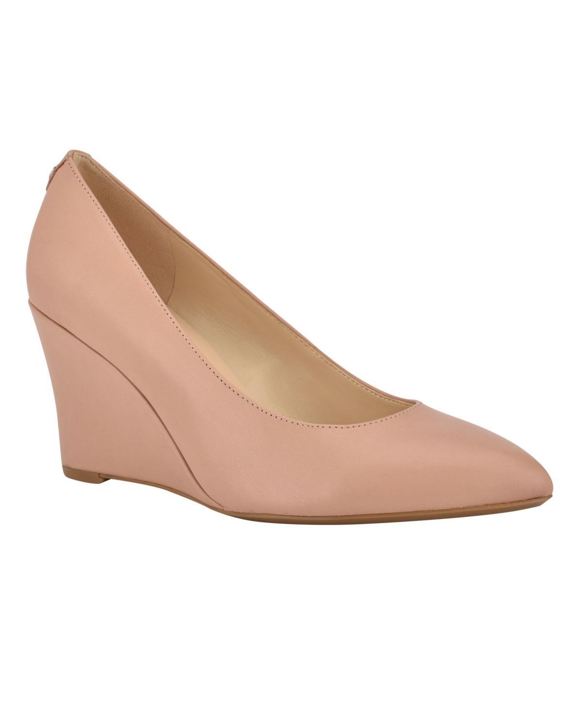 Nine West Womens Cal 9X9 Slip-On Pointy Toe Dress Pumps Product Image