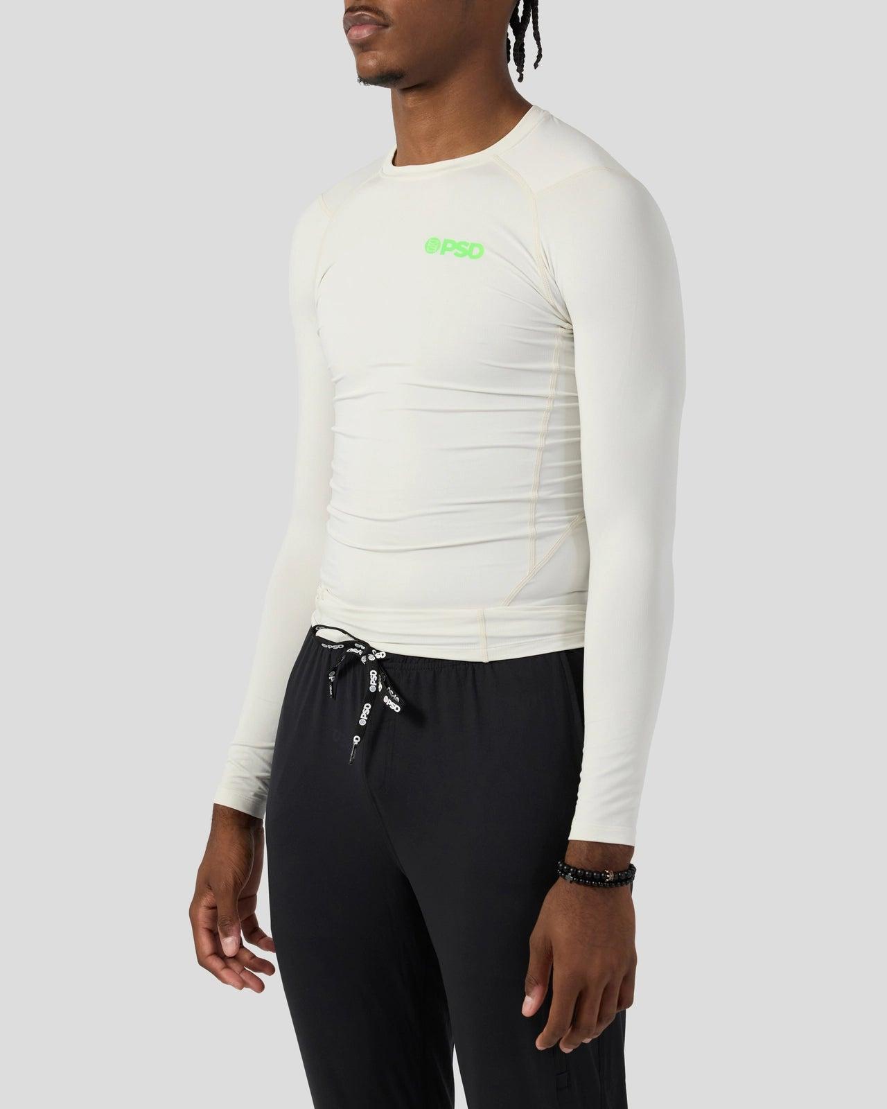 Compression Tee Long Sleeve - Ash Male Product Image