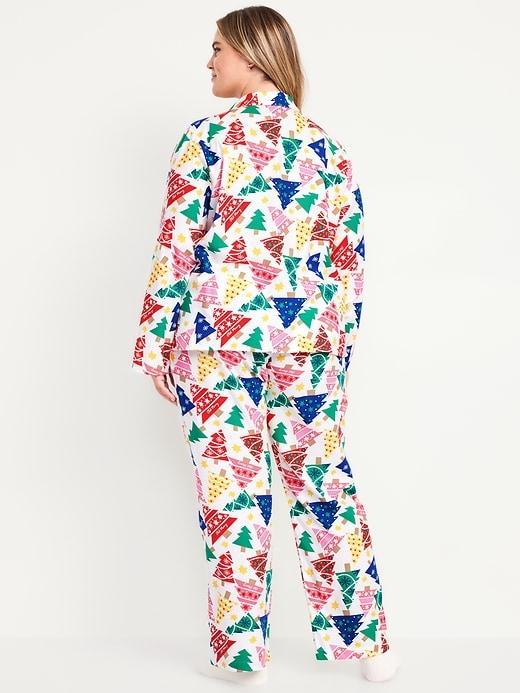 Flannel Pajama Set for Women Product Image
