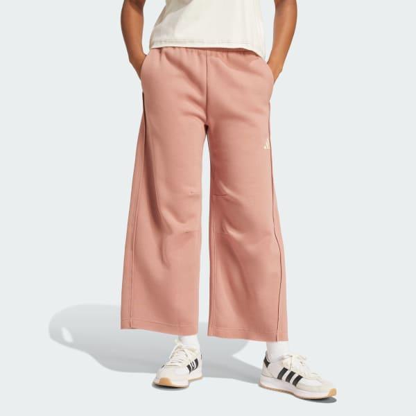 adidas ALL SZN Loose Graphic 7/8 Pants Warm Clay M Womens Product Image