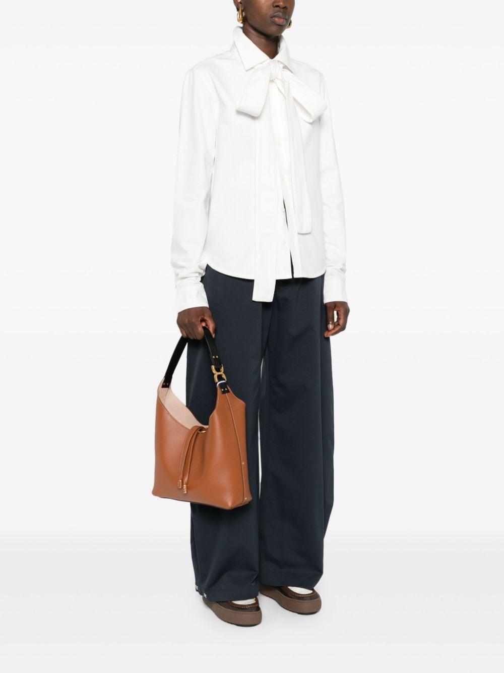 small Marcie leather tote bag Product Image