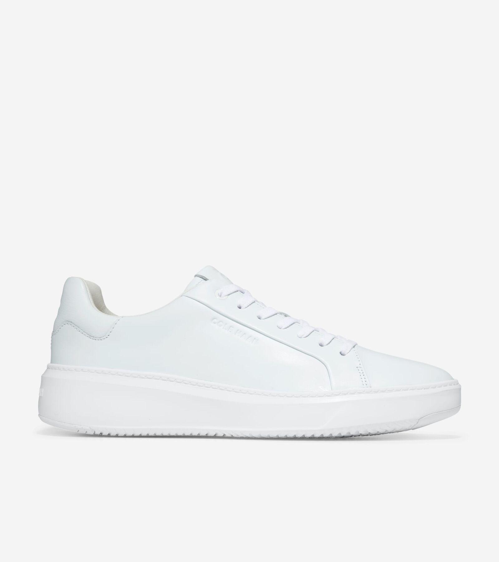 Cole Haan Mens GrandPr Topspin Leather Sneakers Product Image