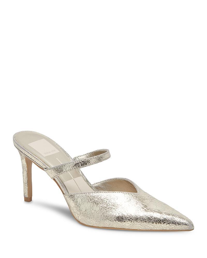 Dolce Vita Womens Kanika Pointed Toe Embellished Slip On High Heel Pumps Product Image