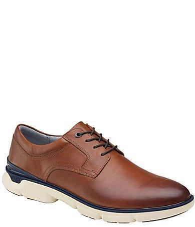 Johnston  Murphy Mens XC4 Tanner Plain Toe Waterproof Leather Lace Up Oxfords Product Image