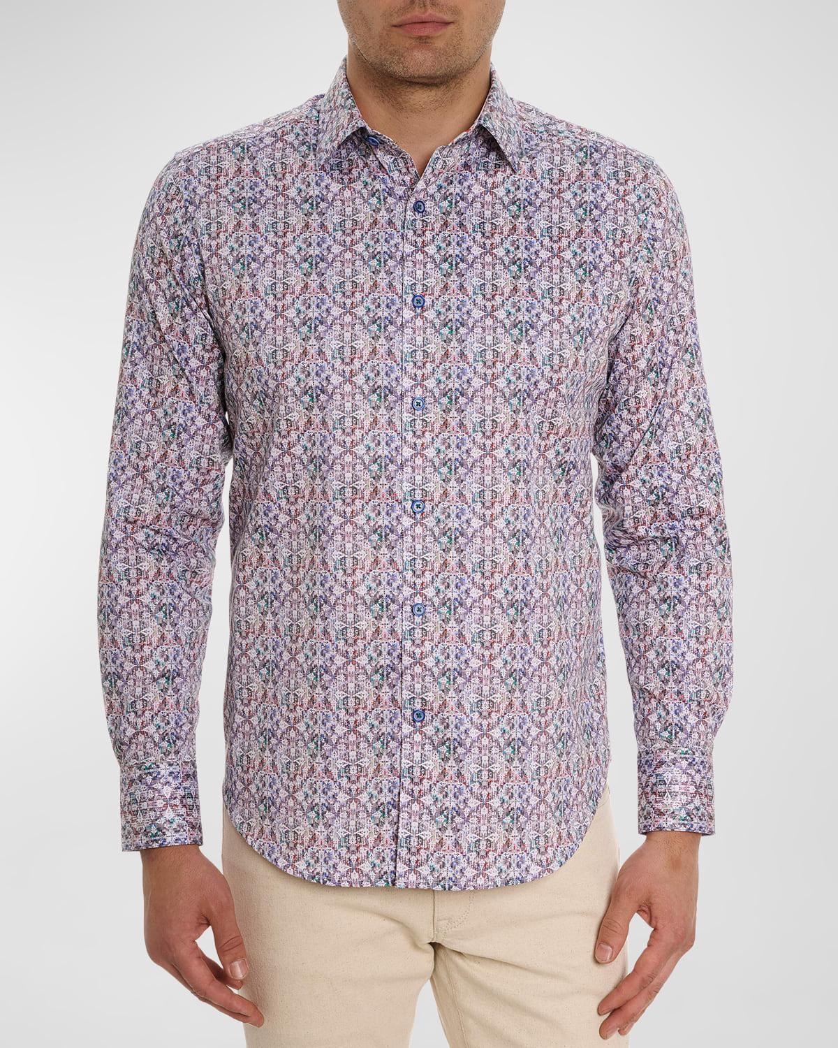 Robert Graham Caracas Cotton Blend Classic Fit Button Down Shirt Product Image