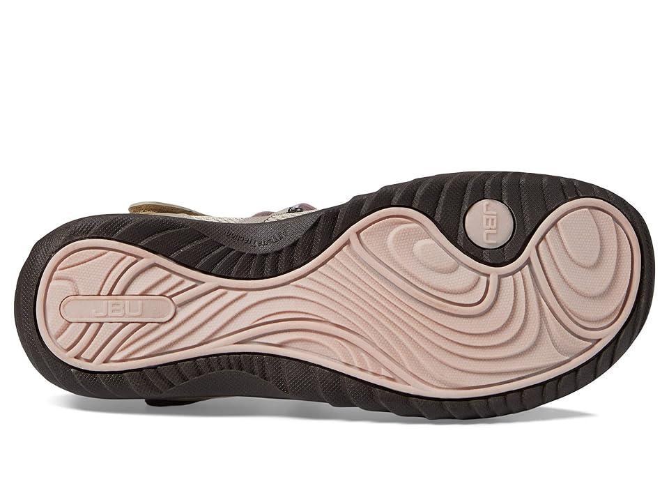 Jbu Womens Seashell Water-Ready Sporty Flats Product Image