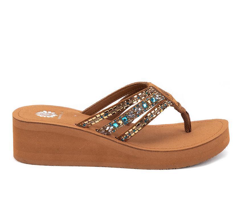 Women's Yellow Box Tania Wedge Flip-Flops Product Image