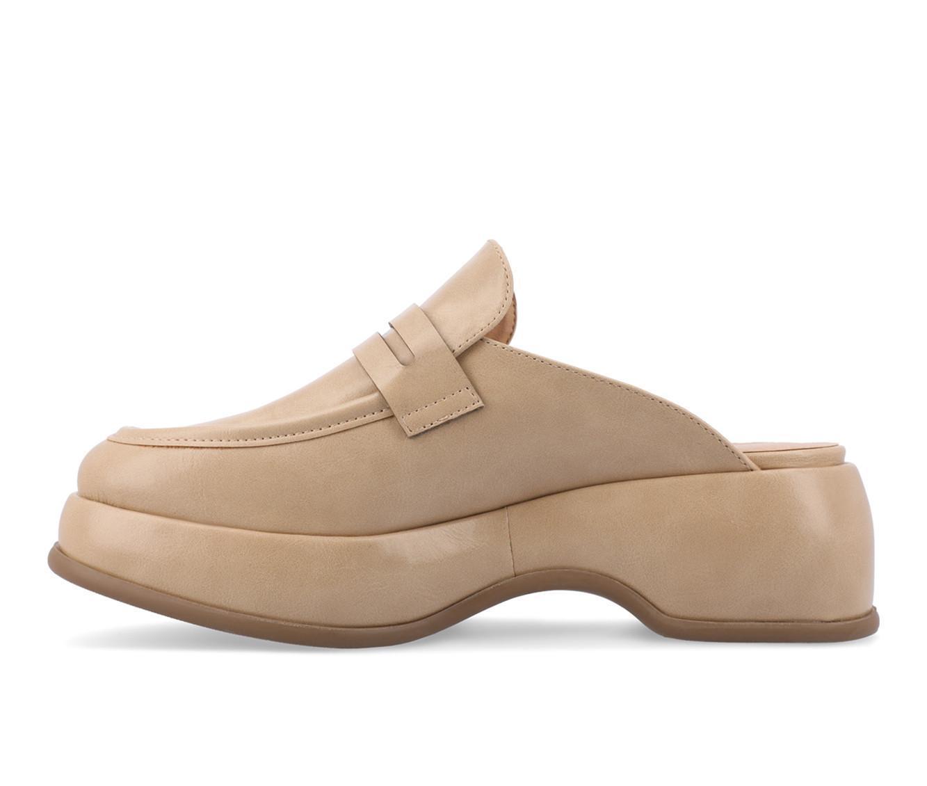 Women's Journee Collection Antonina Platform Loafer Mules Product Image