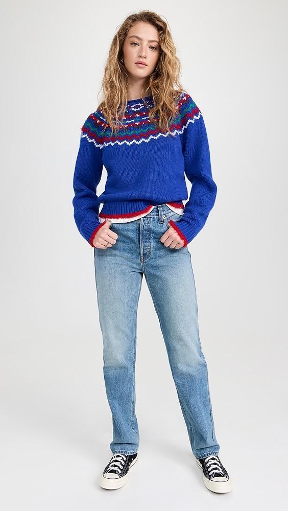 Guest in Residence Chalet Crew In Cashmere Blend | Shopbop Product Image