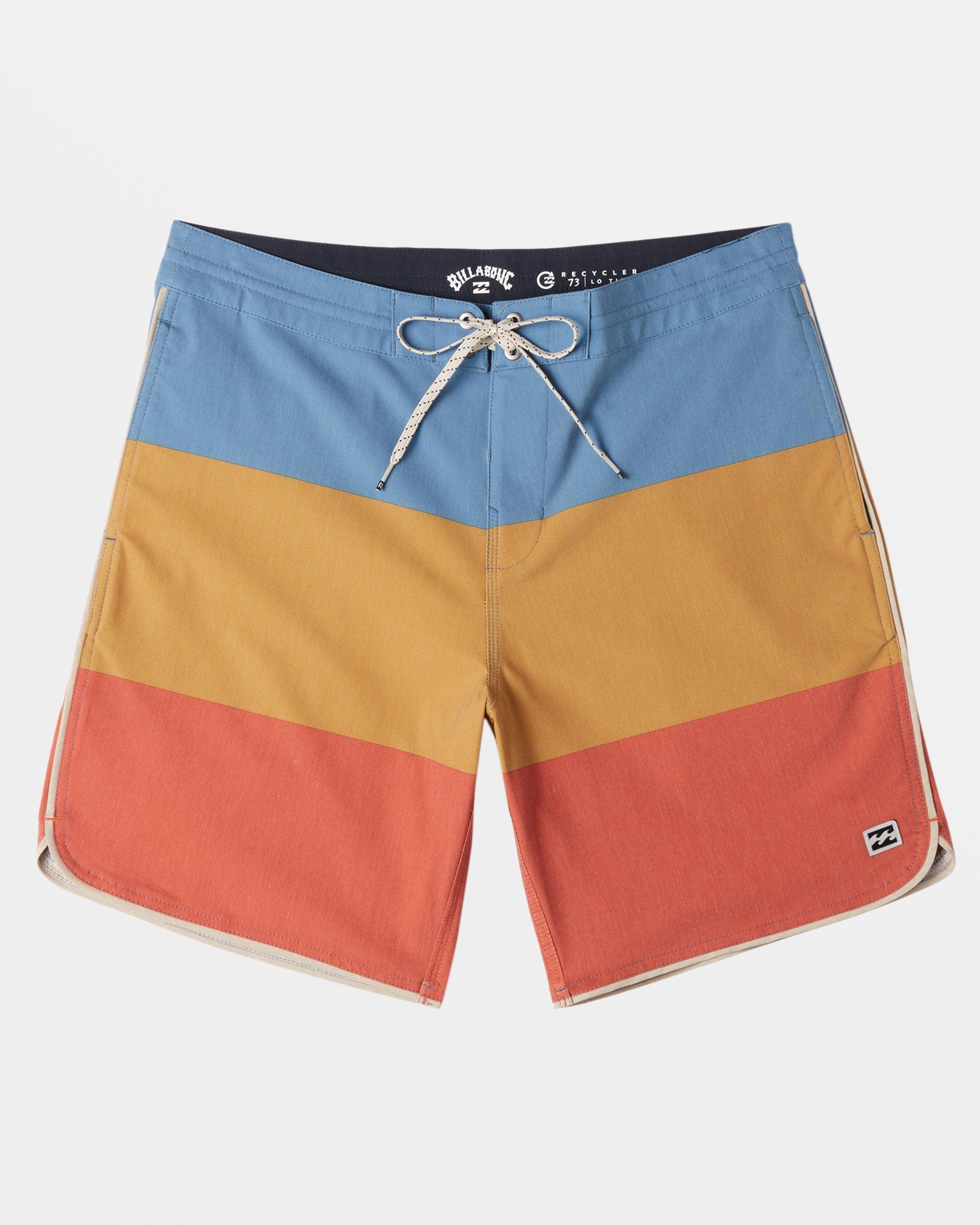 73 Lo Tide 18" Boardshorts - Dusty Red Male Product Image