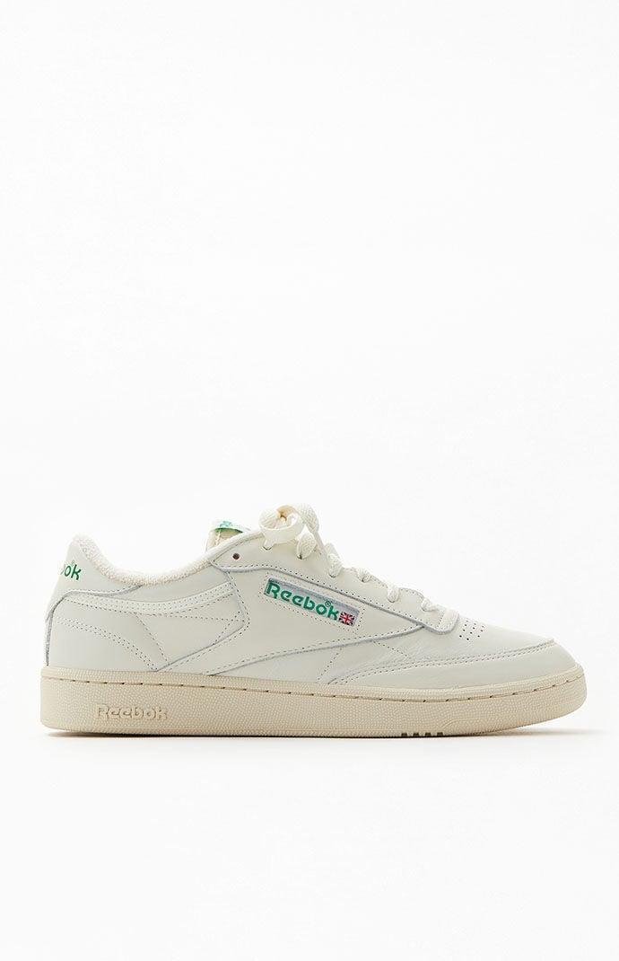 Reebok Club C 85 Vintage Unisex Sneakers Chalk/Alabas/Glegrn M 13 Product Image