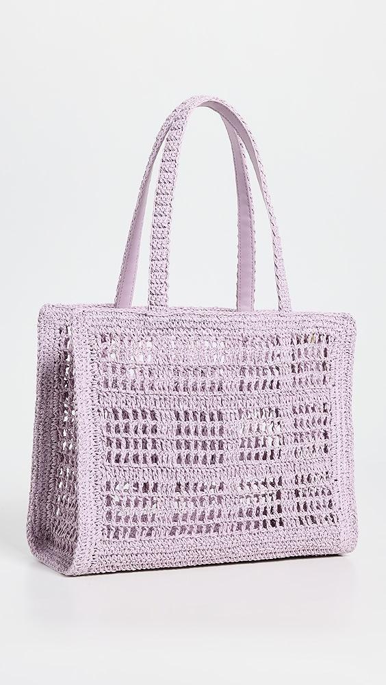 Tory Burch Ella Hand Crocheted Small Tote | Shopbop Product Image