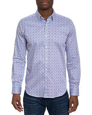 Robert Graham Favre Cotton Tailored Fit Button Down Shirt Product Image