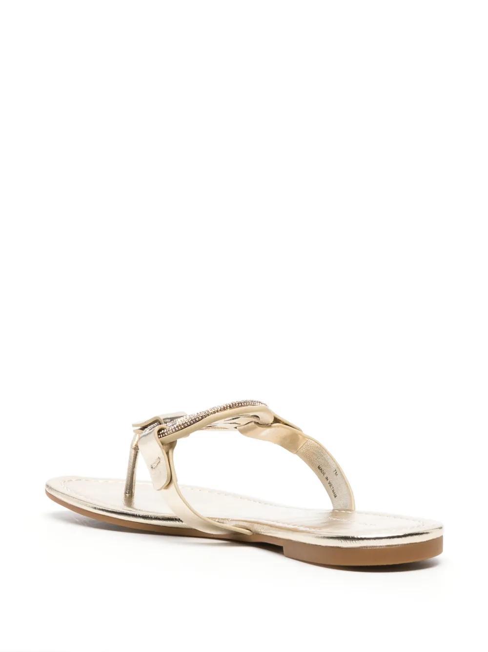 Miller Pavé rhinestone-embellished sandals Product Image