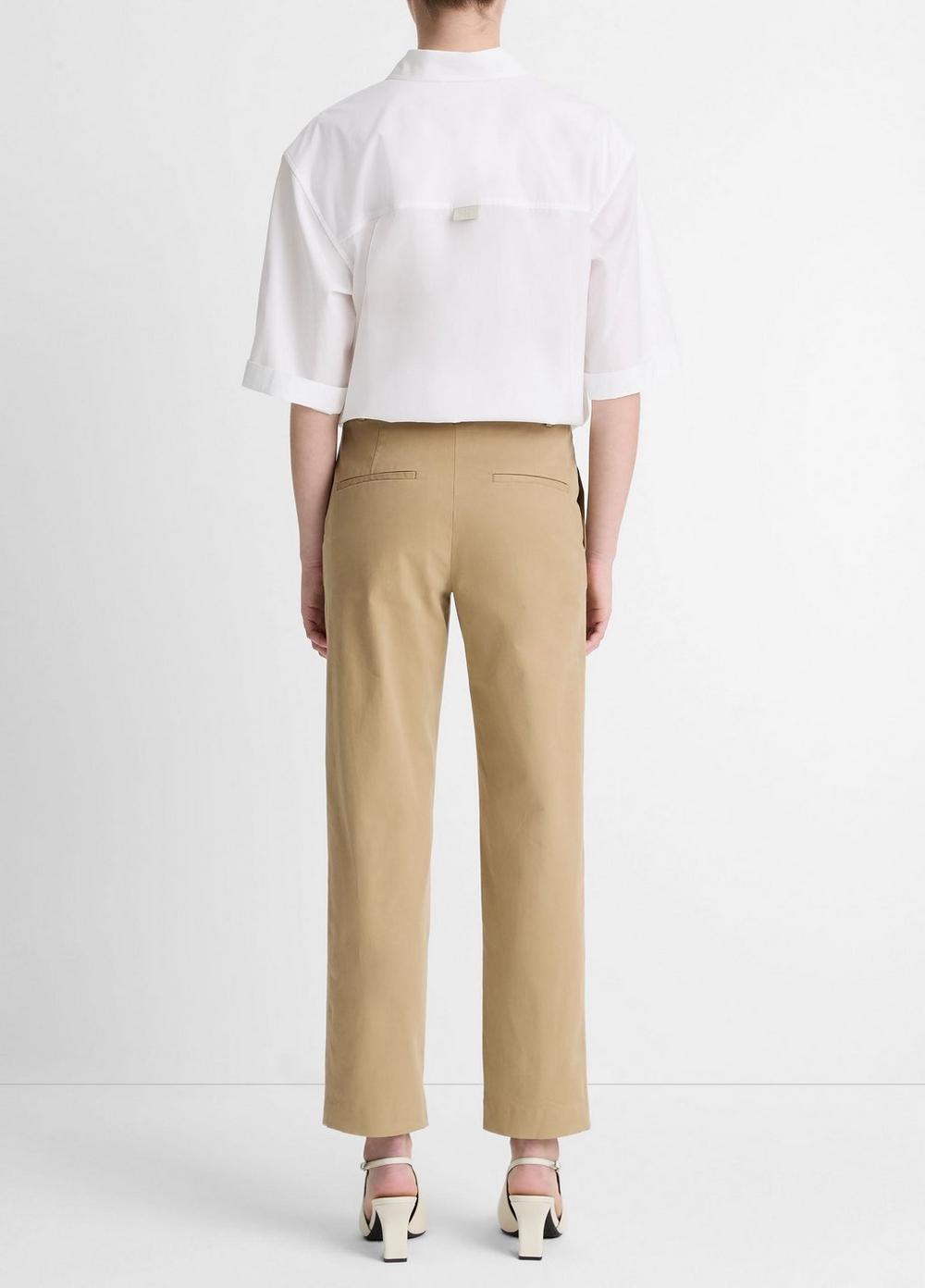 Womens Mid-Rise Chino Pants Product Image