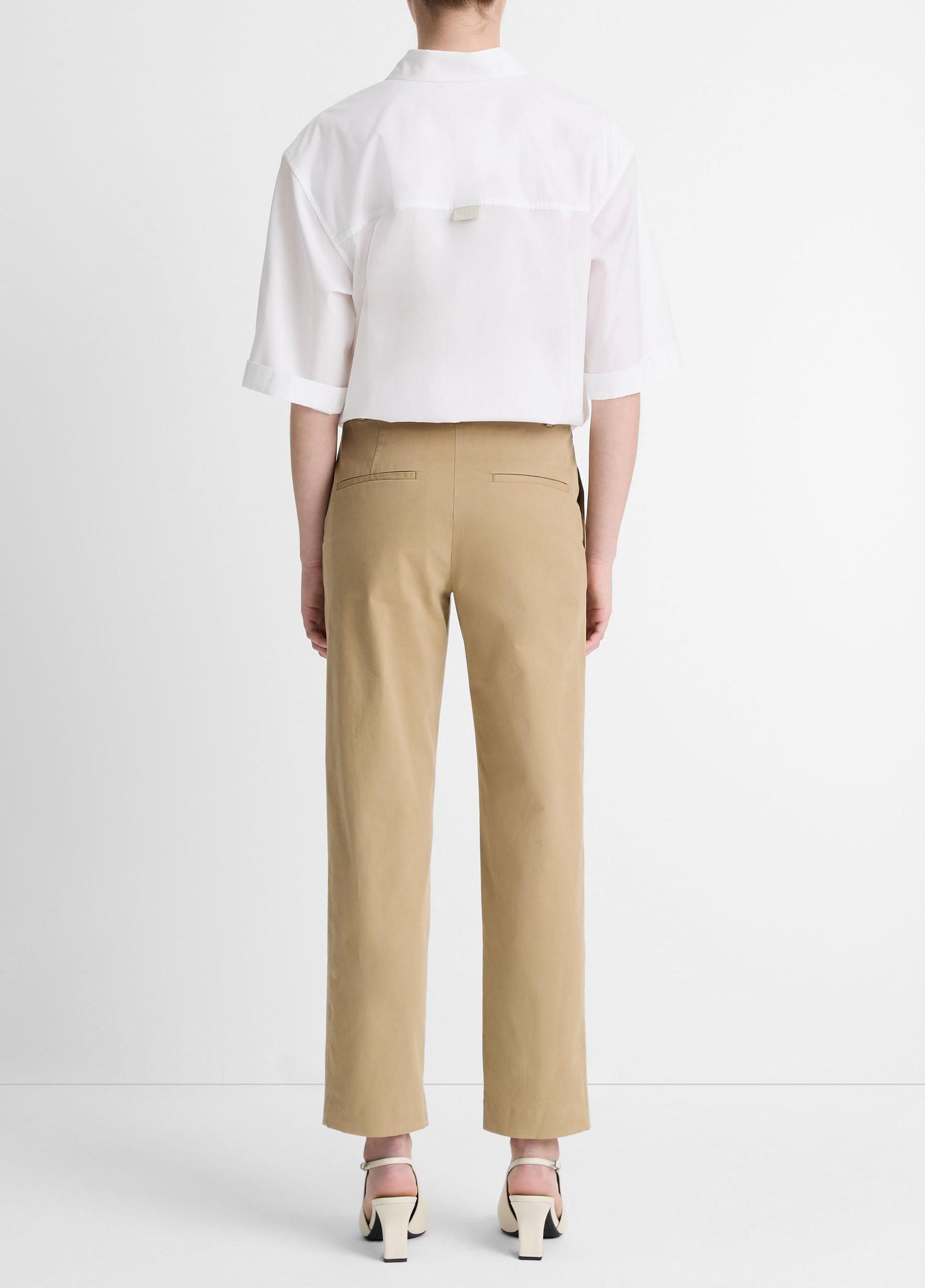 Womens Mid-Rise Chino Pants Product Image