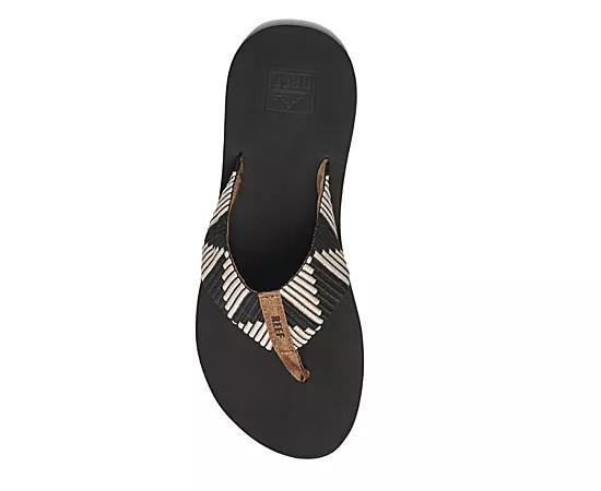 REEF Spring Woven Women's Flip Flop Sandals, Size: 10, Pebble Product Image