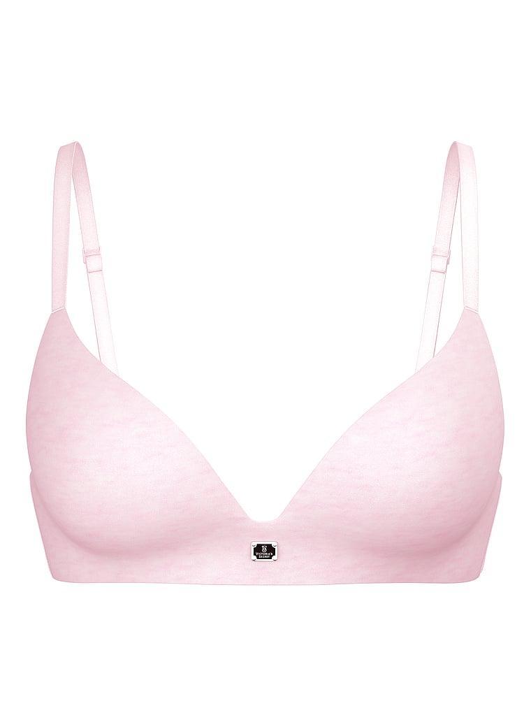 Cotton Logo Hardware Lightly Lined Wireless Bra Product Image