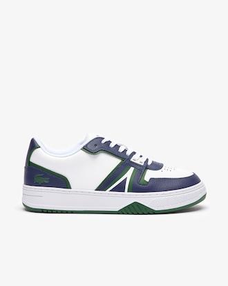 Men's L001 Contrasted Leather Sneakers Product Image