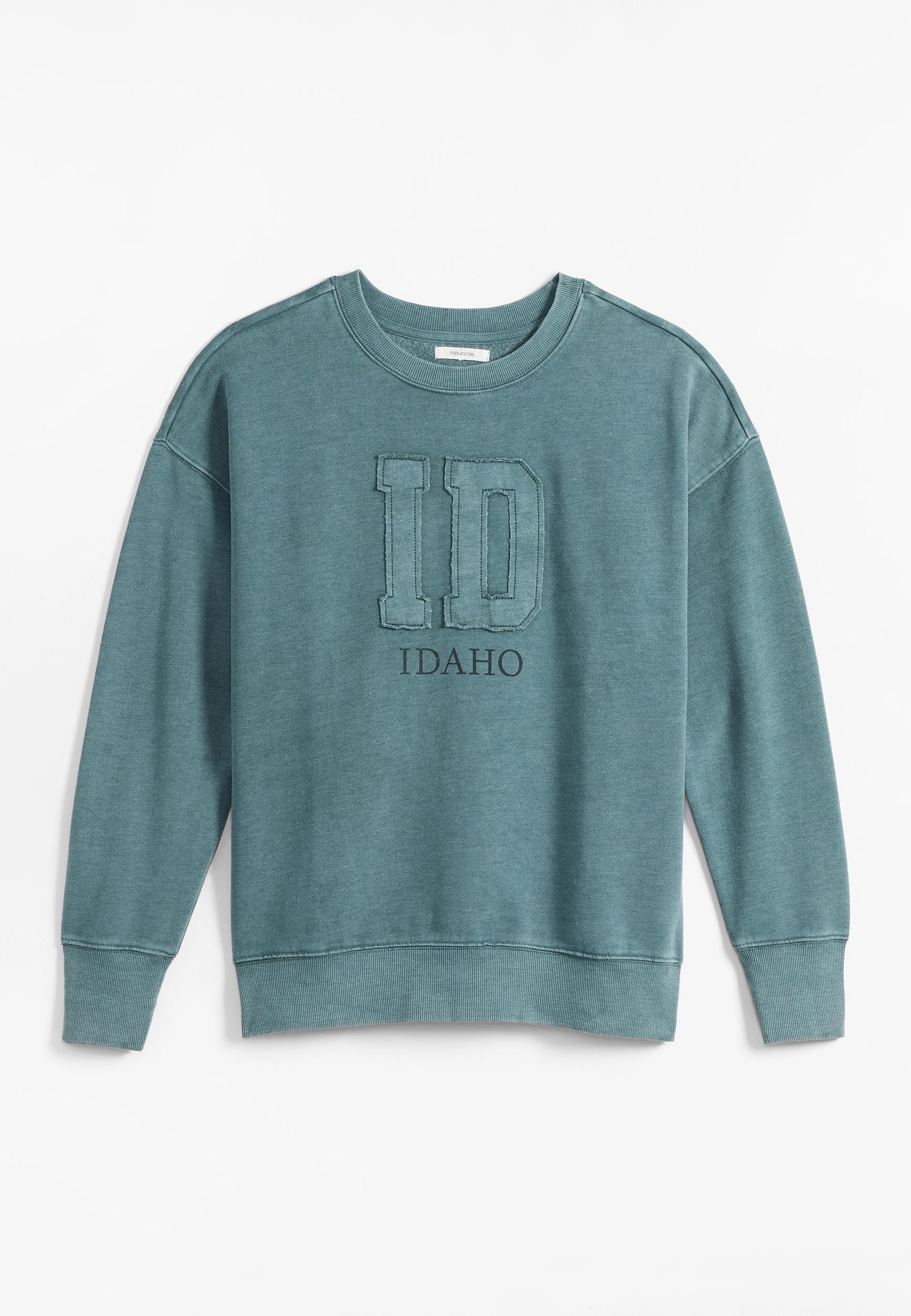 Maurices Plus Size Womens State Crew Neck Sweatshirt Product Image