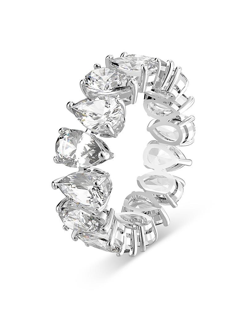 Swarovski Vittore Pear Shape Crystal Band Ring Product Image