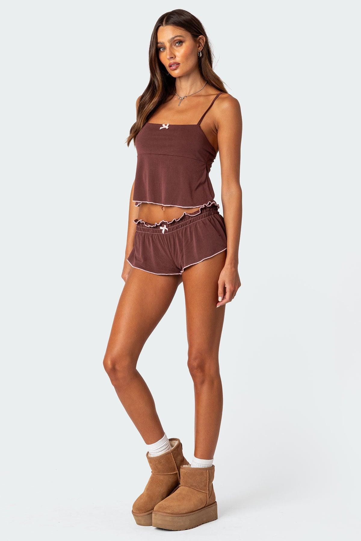 Alice Gathered Waist Shorts Product Image