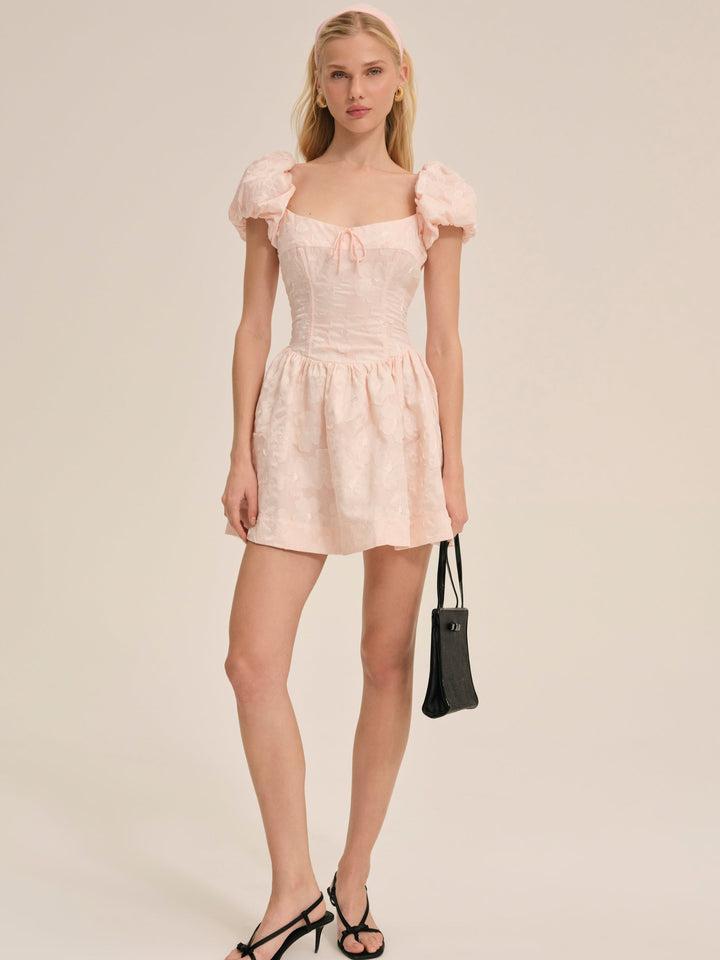 Florence Mini Dress — Pink Product Image