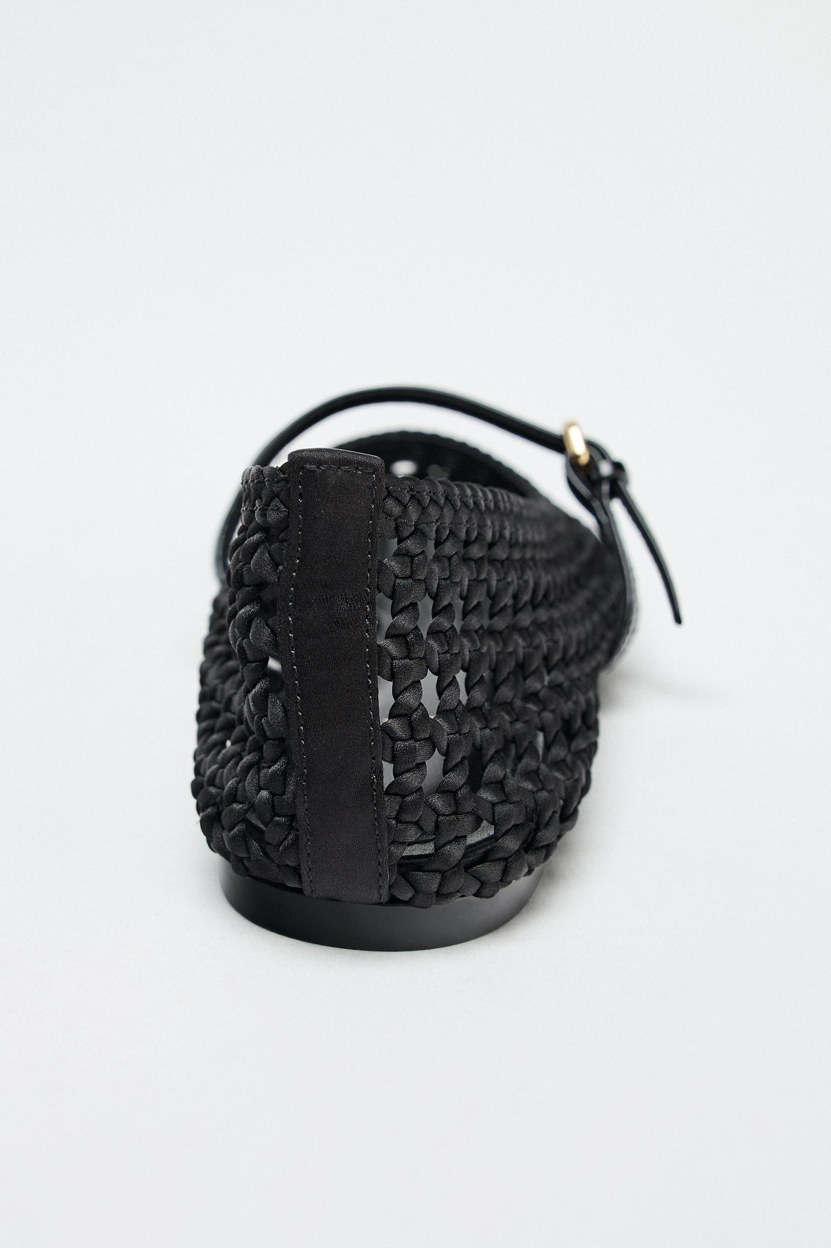 WOVEN STRAP BALLET FLAT Product Image